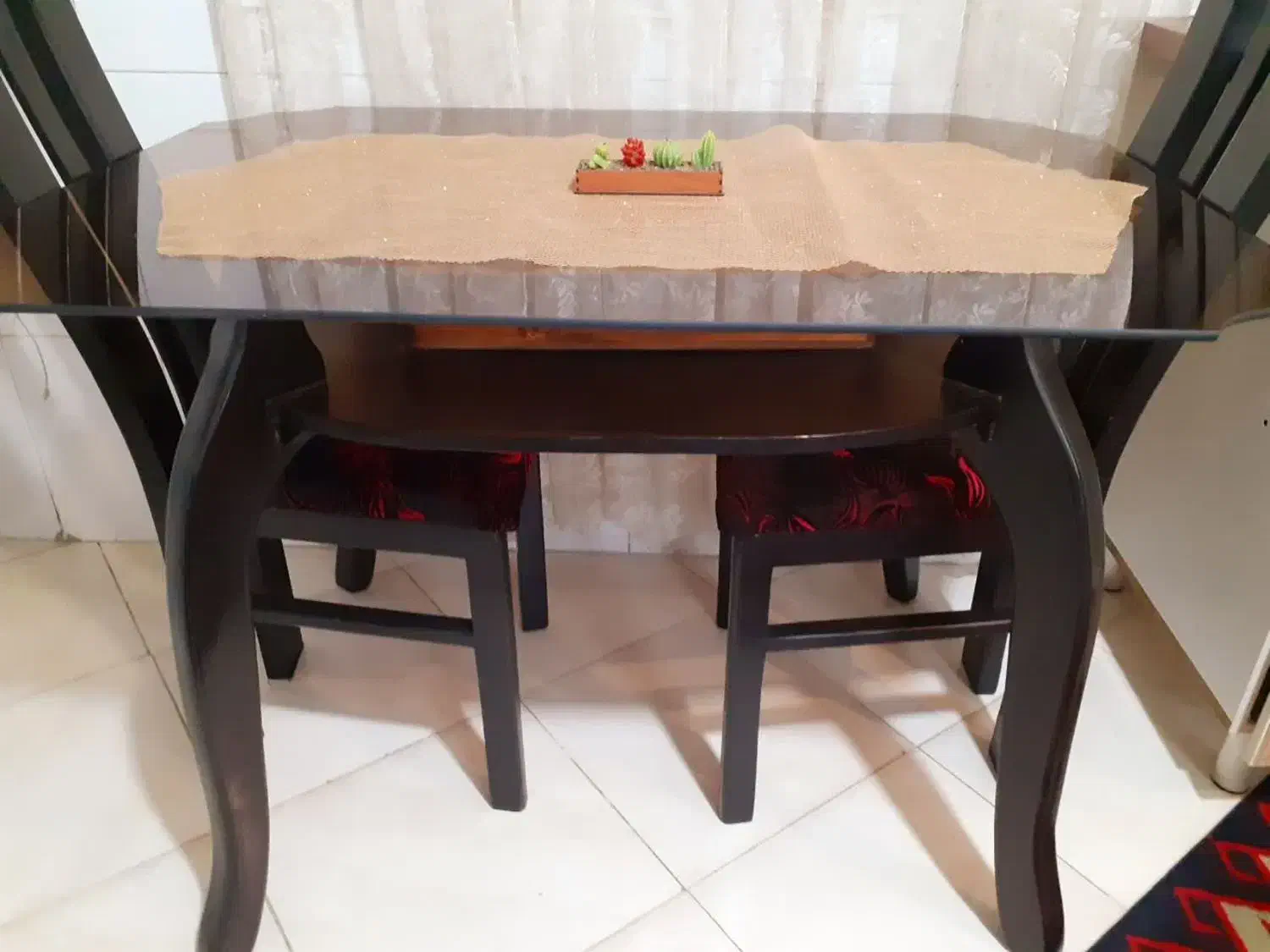 میز نهار خوری ۴نفره|میز و صندلی غذاخوری|نسیمشهر, |دیوار