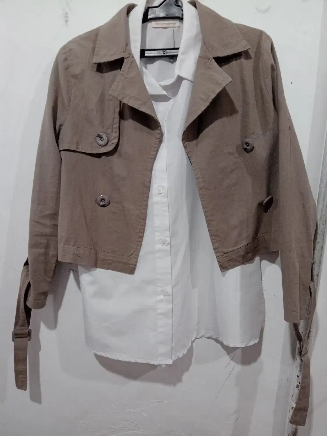 ست ۳ تیکه خاکی شلوار کارگو قیمت 500|لباس|تکاب, |دیوار