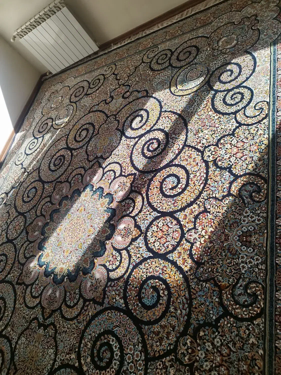 فرش|فرش|قزوین, |دیوار