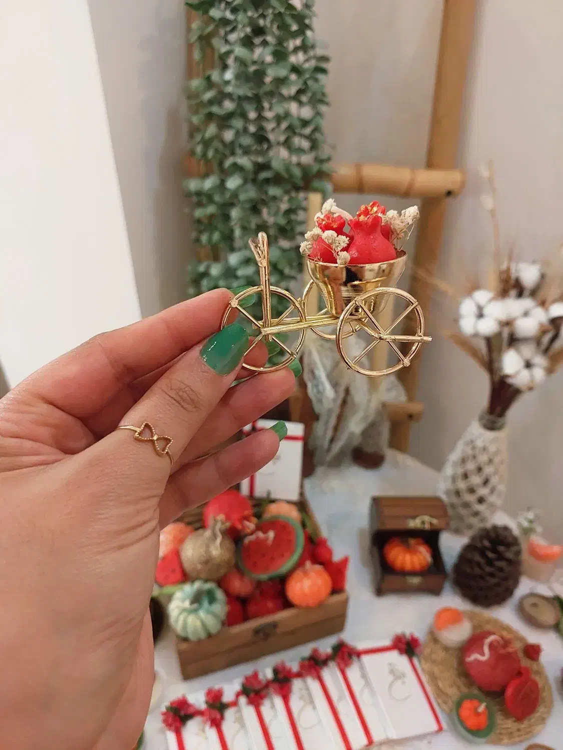 کالکشن شمعهای یلدایی|صنایع دستی و سایر لوازم تزئینی|رشت, عینک|دیوار