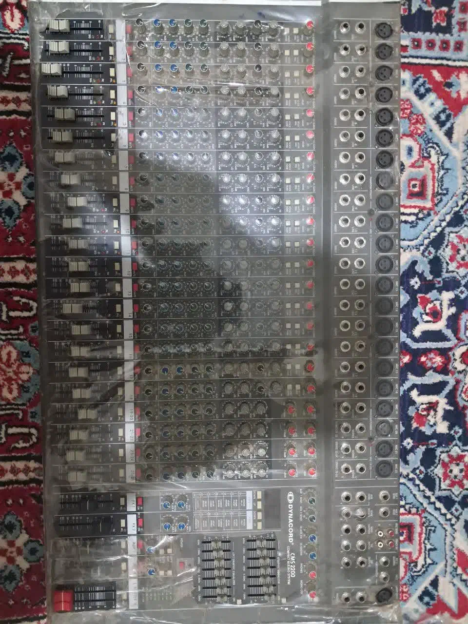 میکسر ۲۲۰۰ تایوان با پاور دایناپرو|سیستم صوتی خانگی|ری, تقی آباد|دیوار