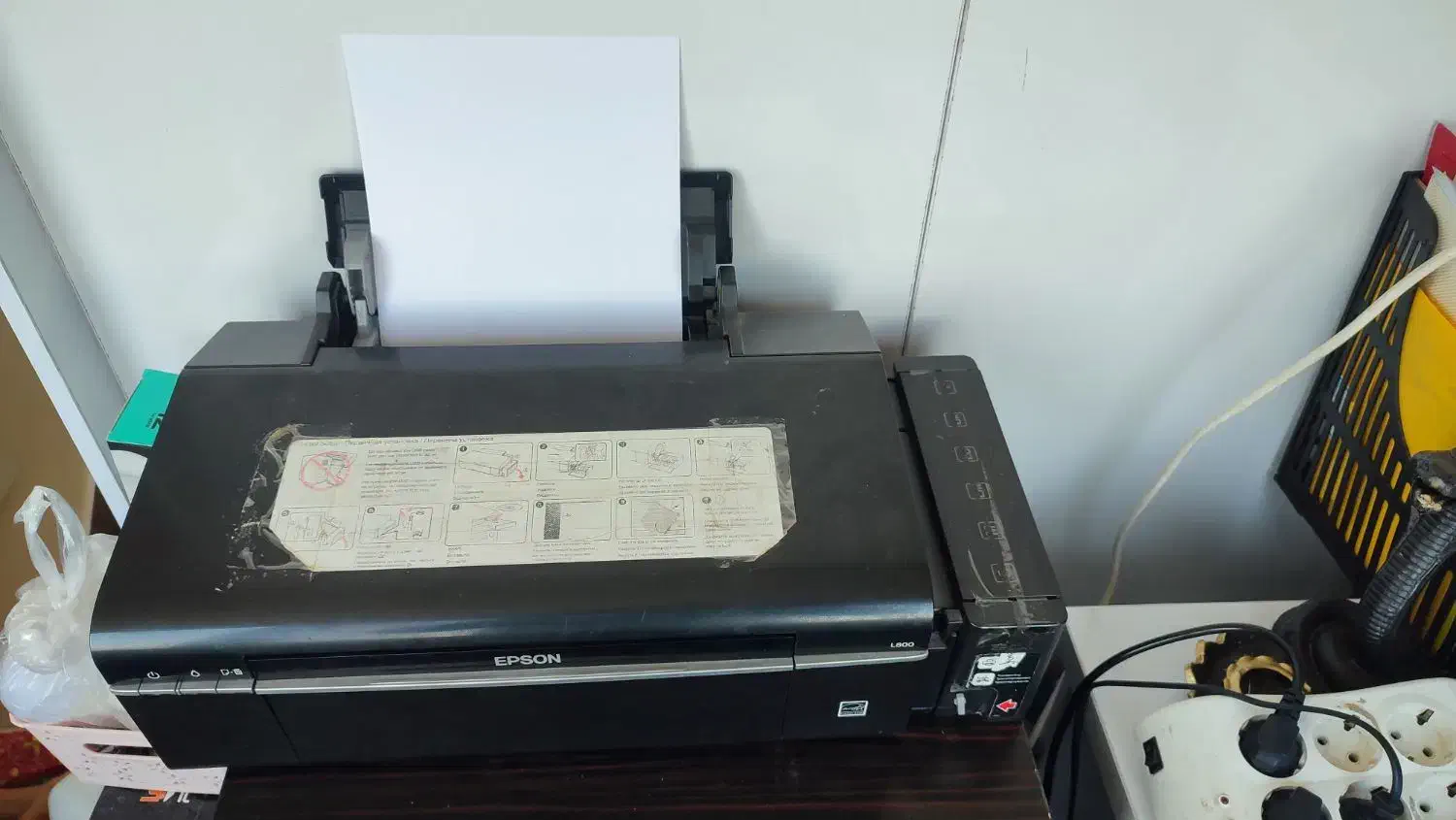 پرینتر اپسون L800 در حد آک|پرینتر، اسکنر، کپی، فکس|قم, الغدیر|دیوار