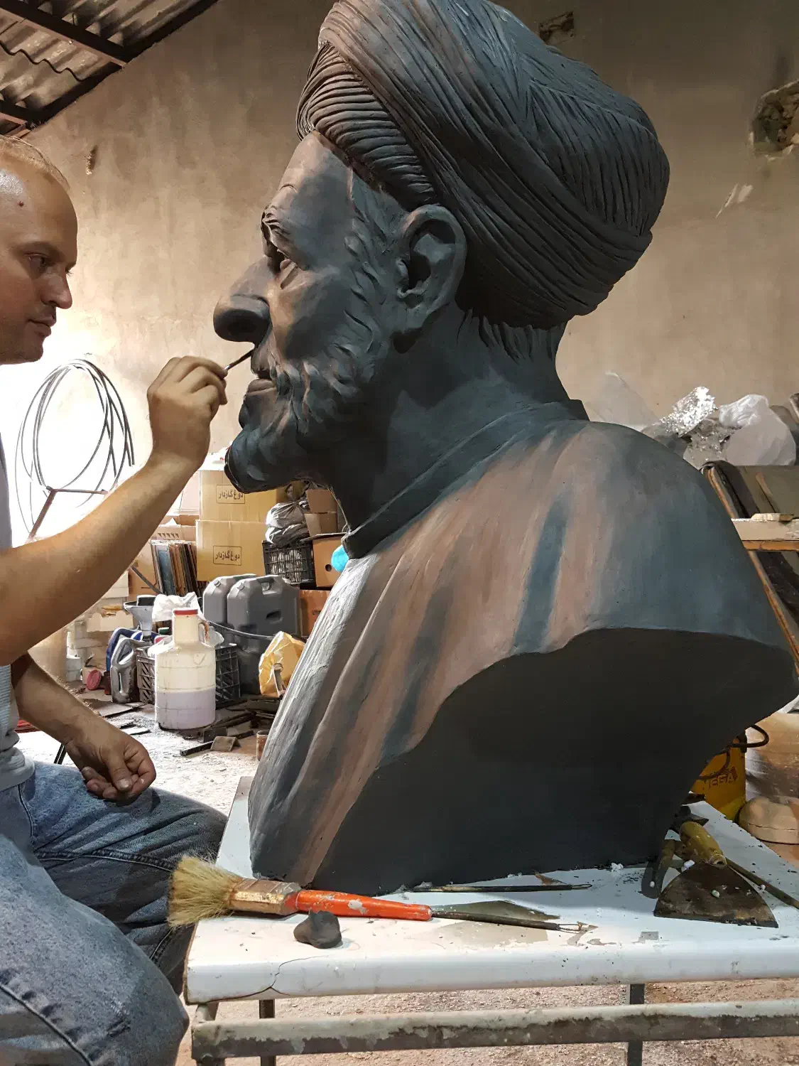 ساخت مجسمه سردیس|مجسمه، تندیس، ماکت|مرند, |دیوار