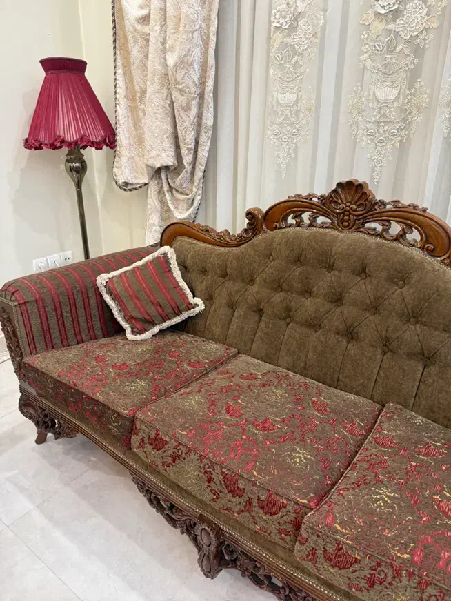 مبلمان ۷ نفره کاملا نو|مبلمان خانگی و میز عسلی|تهران, صادقیه|دیوار