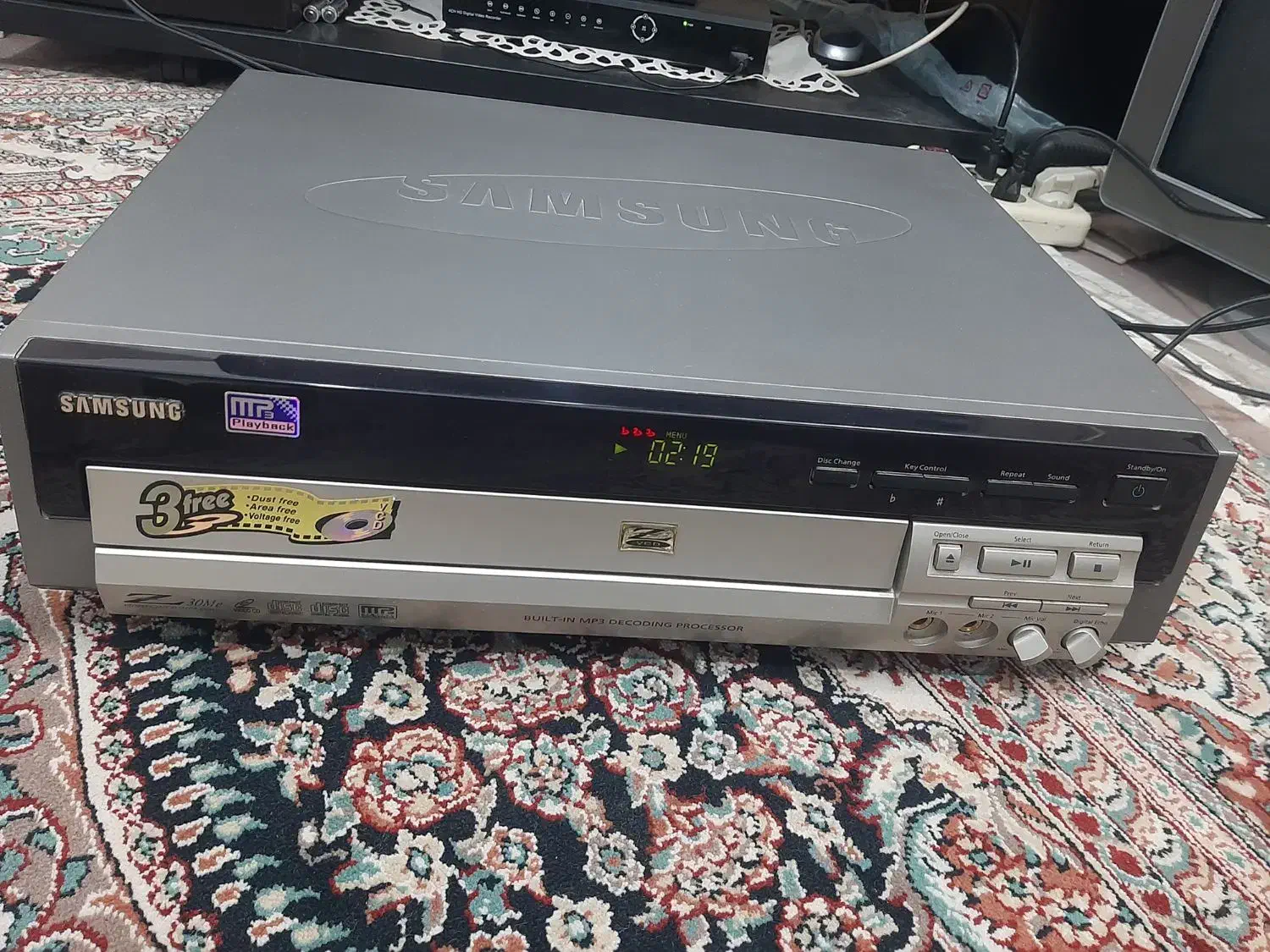 دستگاه ۳ دیسک سامسونگ|پخش‌کننده DVD و ویدیو|زاهدان, |دیوار