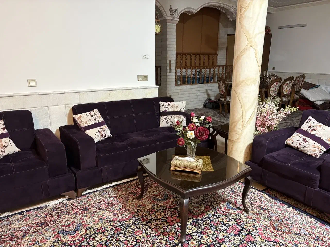 سرویس مبل راحتی|مبلمان خانگی و میز عسلی|رفسنجان, |دیوار