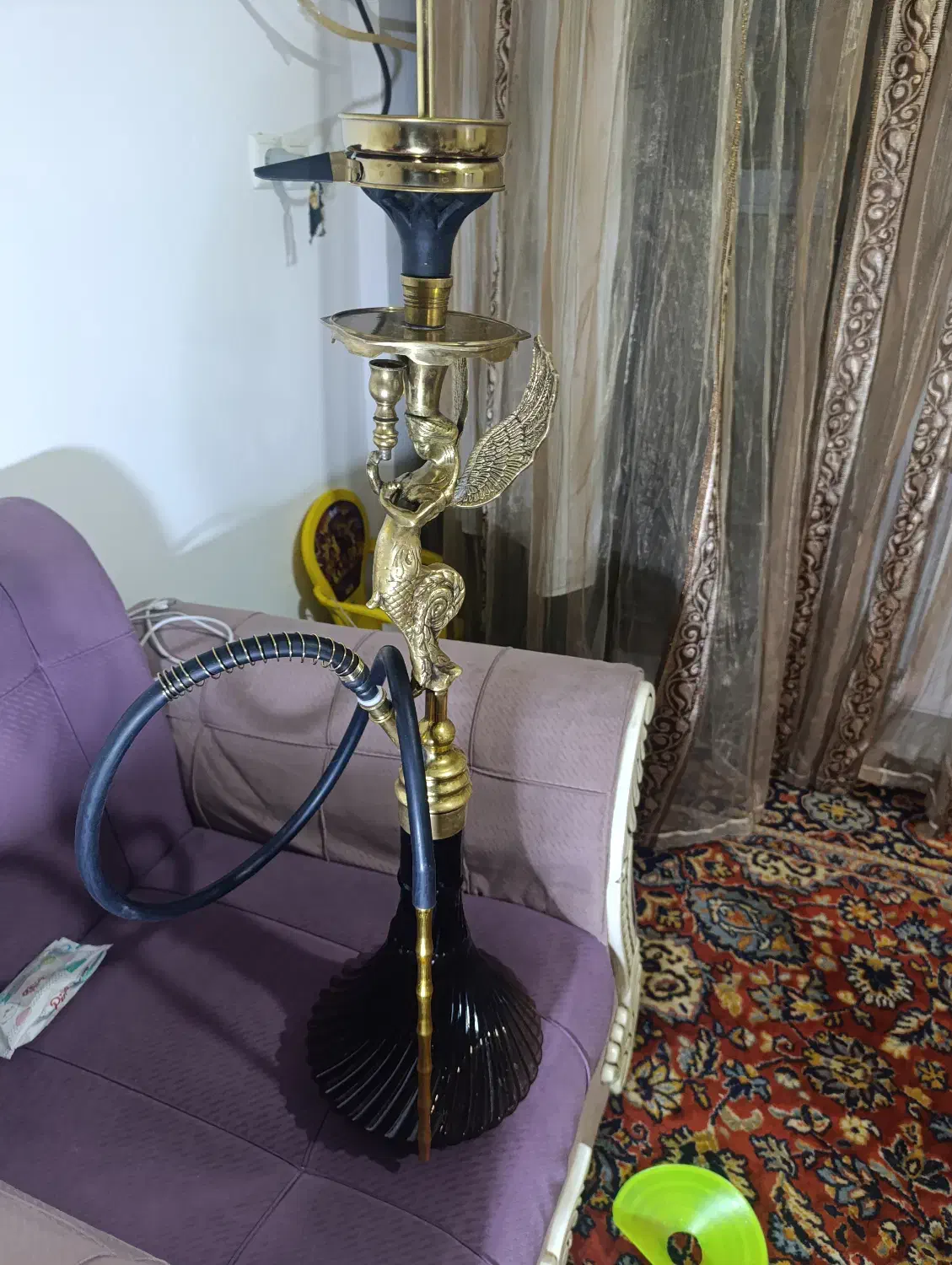 قلیون برنجی دست ساز|صنایع دستی و سایر لوازم تزئینی|مشهد, رضاییه|دیوار