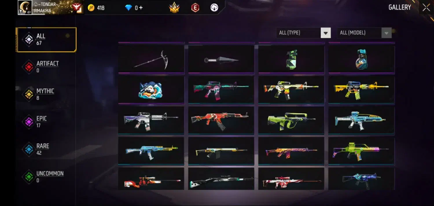 اکانت فری فایر خوب|کنسول، بازی ویدئویی و آنلاین|خرمآباد, |دیوار