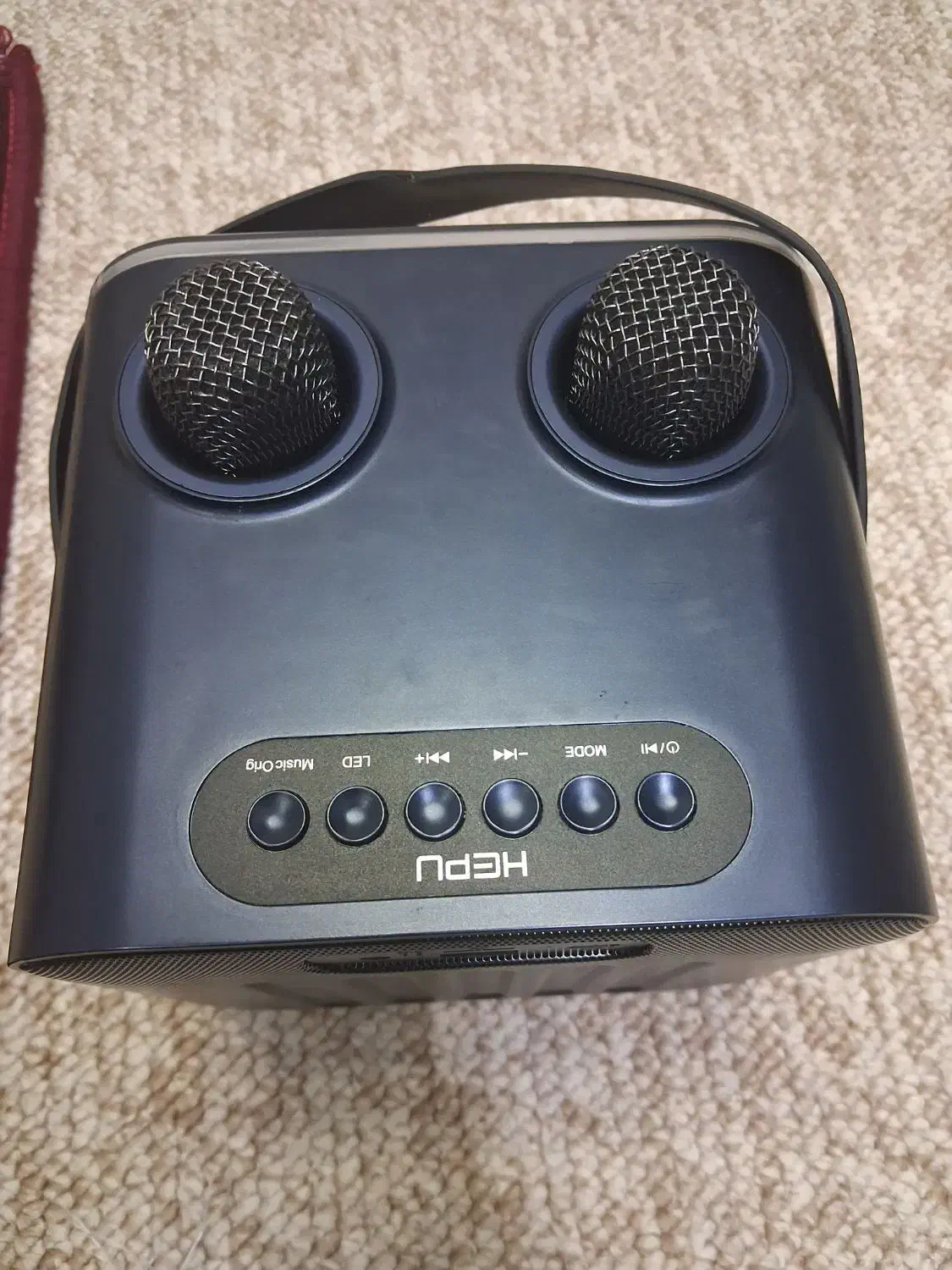 اسپیکر همراه با دو میکروفون|پخشکننده همراه|زنجان, |دیوار