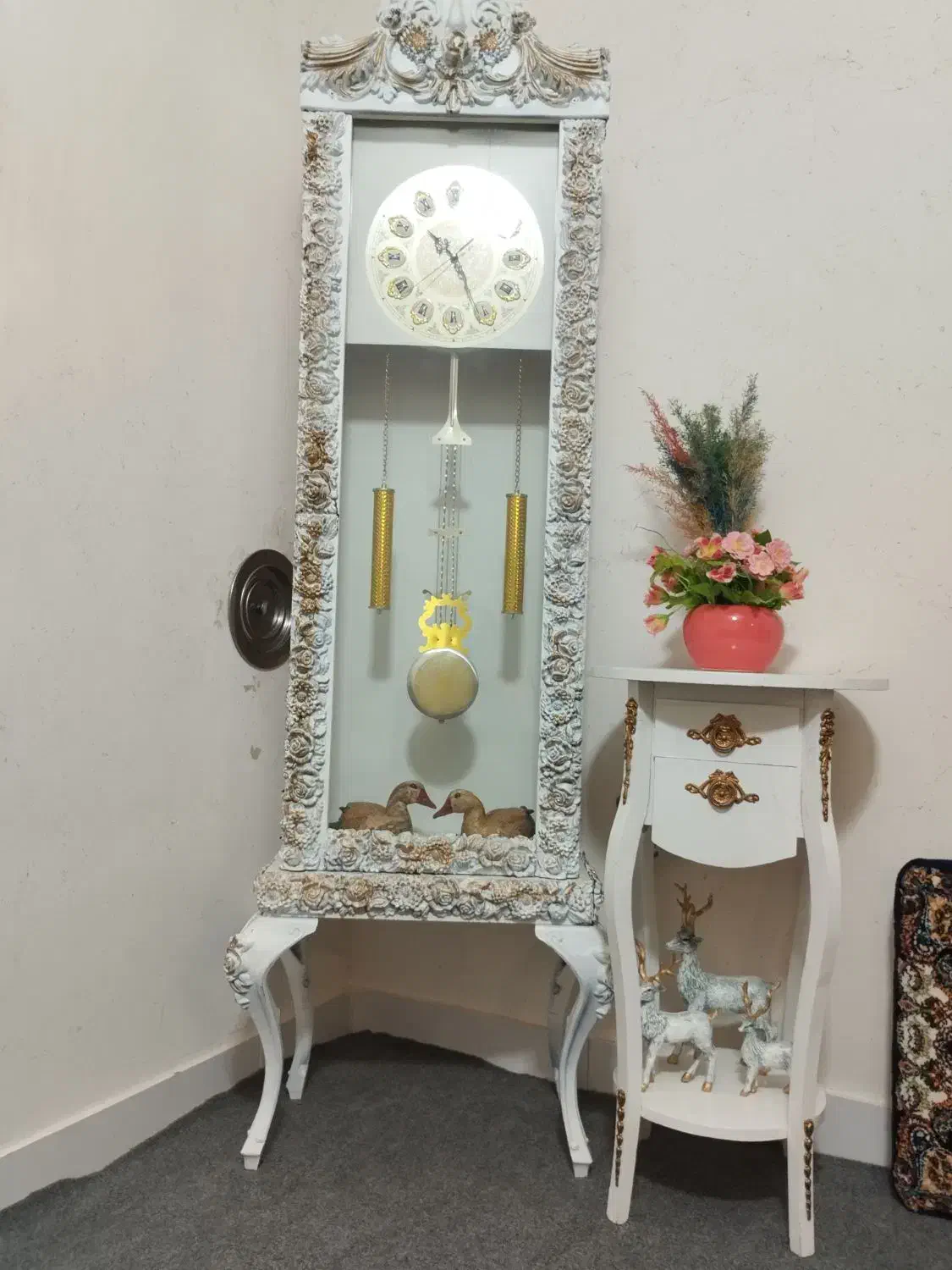 ست ساعت ایستاده ومیز تلفن|ساعت دیواری و تزئینی|صدرا-فارس, فاز ۱|دیوار