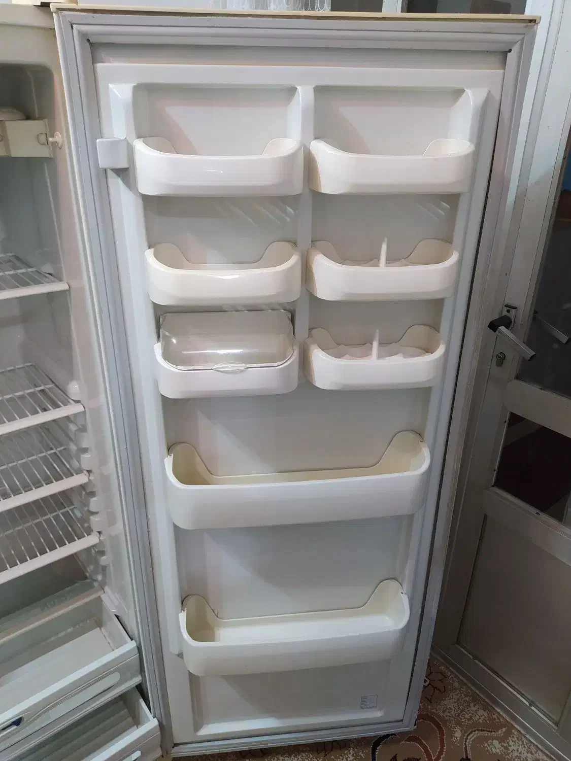 یخچال و فریزر دوقلو امرسان کاملا سالم|یخچال و فریزر|بندر انزلی, لاله|دیوار