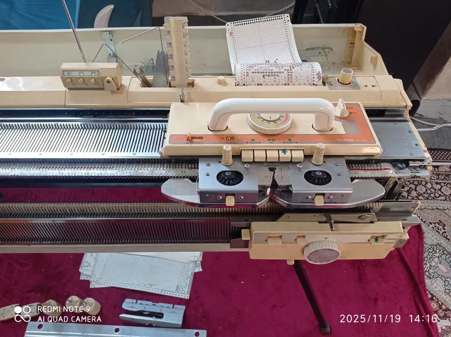 چرخ بافندگی برادر840|چرخ خیاطی و ریسندگی|شاندیز, |دیوار