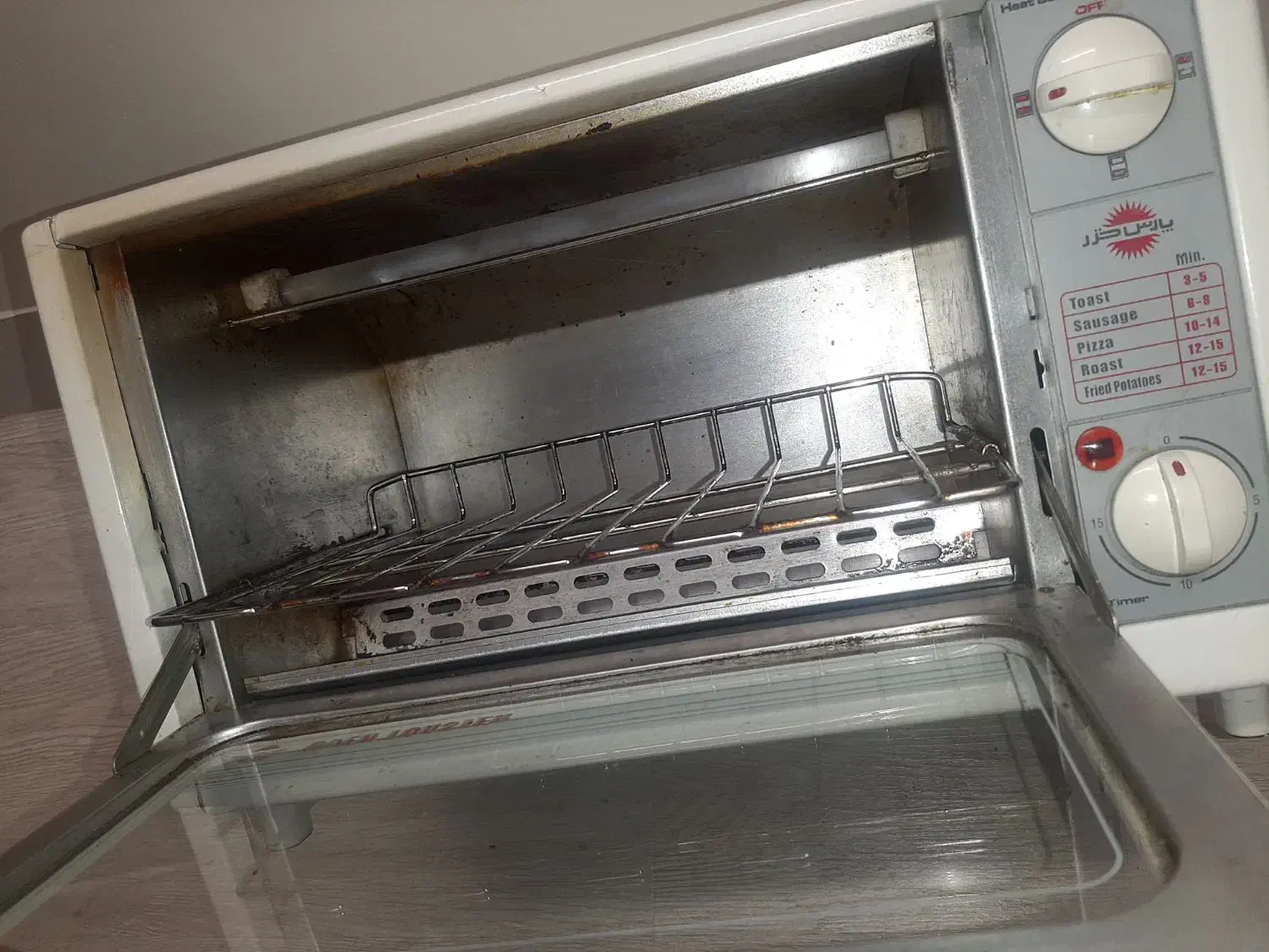 آون توستر ۱۰ لیتری پارس خزر|اجاق گاز و لوازم برقی پختوپز|تهران, ائمه اطهار|دیوار