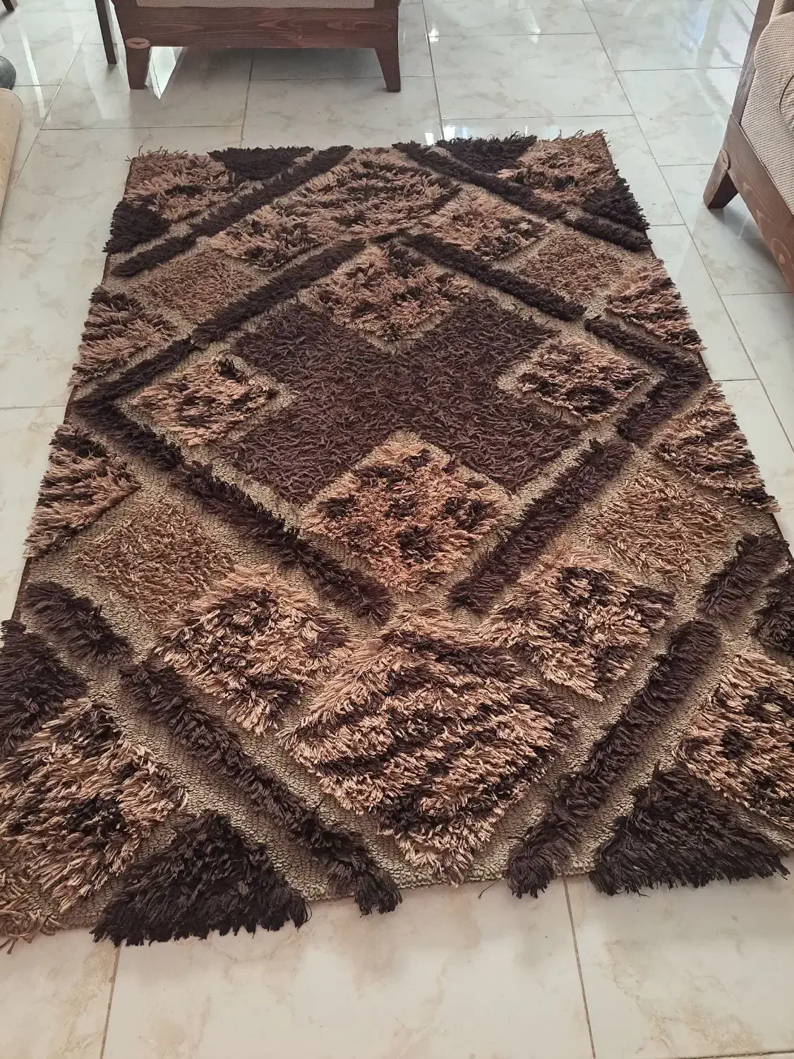 قالیچه فانتزی شیک وسالم|فرش|کرج, باغستان|دیوار