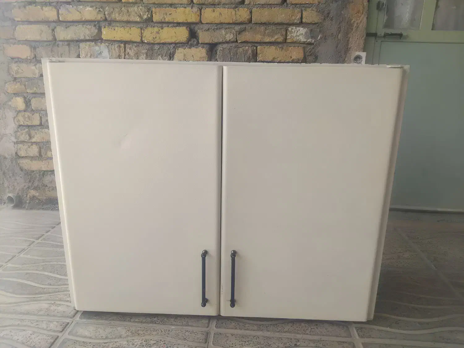 کابینت هوایی دوتایی|آب‌چکان و نظم‌دهنده ظروف|ملایر, |دیوار