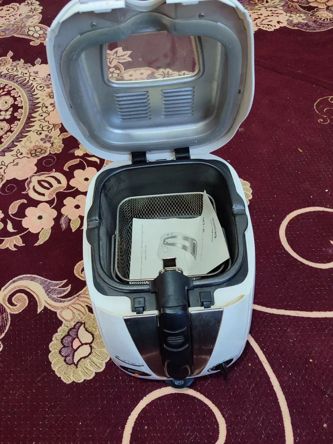 سرخ کن در حد نو|اجاق گاز و لوازم برقی پخت‌وپز|قم, نخودی|دیوار