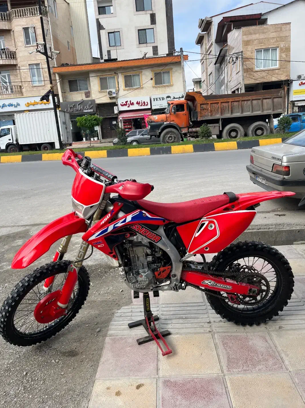 crfx450 سی ار اف ایکس|موتورسیکلت|نوشهر, |دیوار