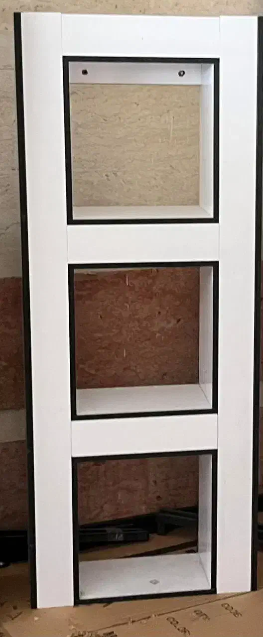 دو عدد شلف سفید کاملا نو|کتابخانه، شلف، قفسههای دیواری|تهران, جهاد|دیوار