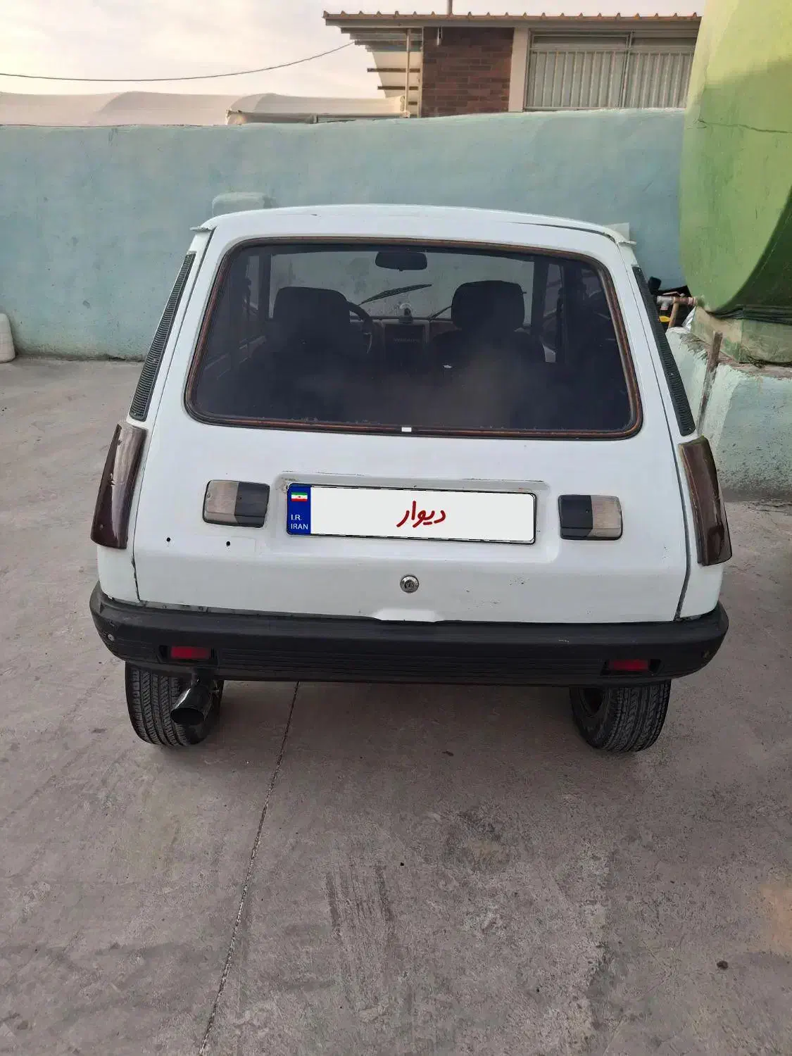 رنو ۵ سفید ۱۳۷۰|خودرو سواری و وانت|شهرضا, |دیوار