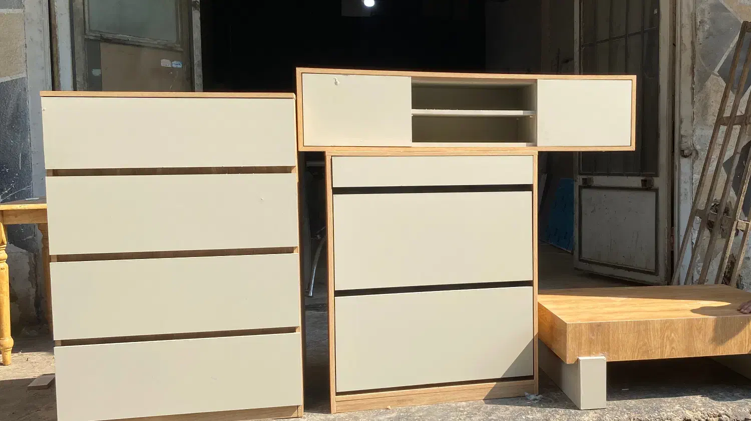 کمدجاکفشی|جاکفشی، کمد، دراور|کیش, |دیوار