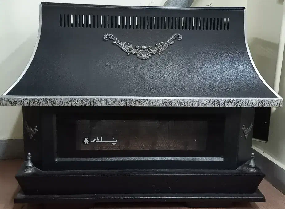 بخاری گازی پلار شومینه ای|بخاری، هیتر، شومینه|رشت, دروازه لاکان|دیوار