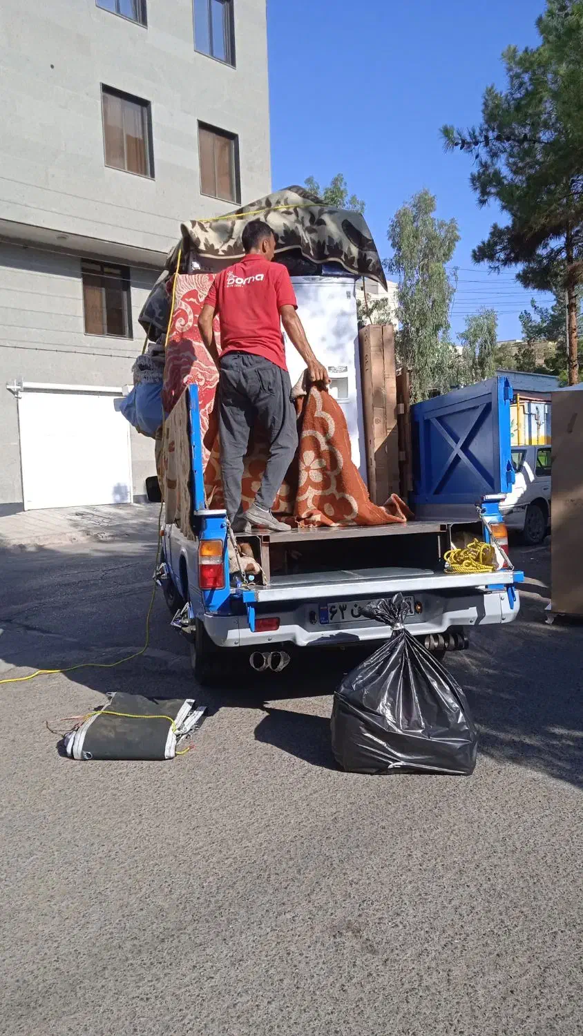 گروه باربری اثاث منزل تقوی باکارگران خبره با ضمانت|خدمات حمل و نقل|سمنان, |دیوار