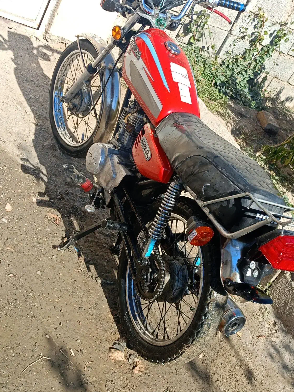 موتور مزایده مدل ۸۵|موتورسیکلت|تویسرکان, |دیوار