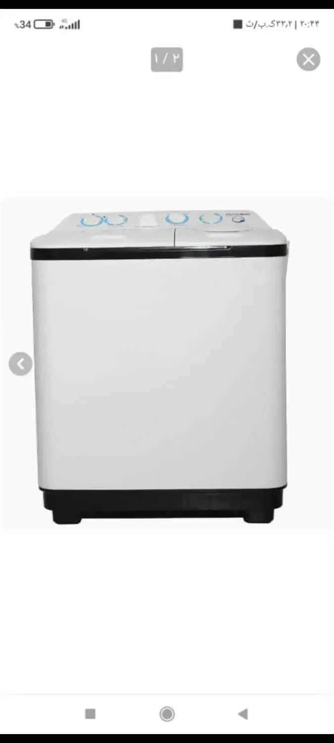 ماشین لباسشویی دو قلو|ماشین لباسشویی و خشککن لباس|ایذه, |دیوار