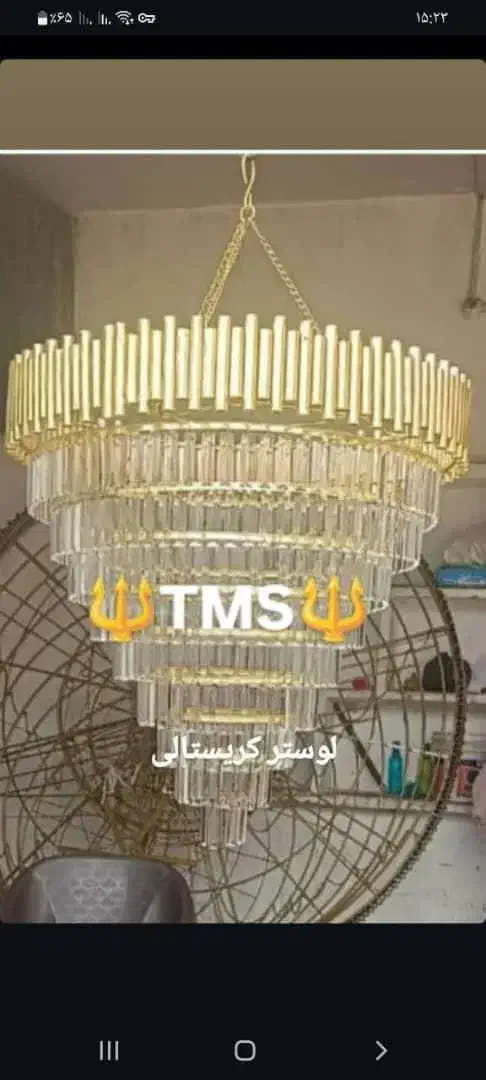 لوستر آویز تالار/اکسسوری خاص/میزشیک/المیرا|عمده‌فروشی|تهران, الهیه|دیوار