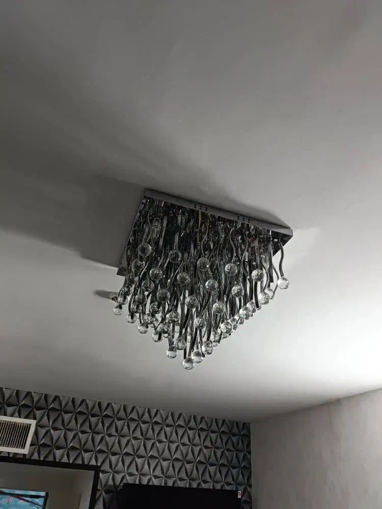 لوستر ۳تا سایز در حد نو بلوتوث دار|لوستر و چراغ آویز|فردیس, شهرک وحدت|دیوار