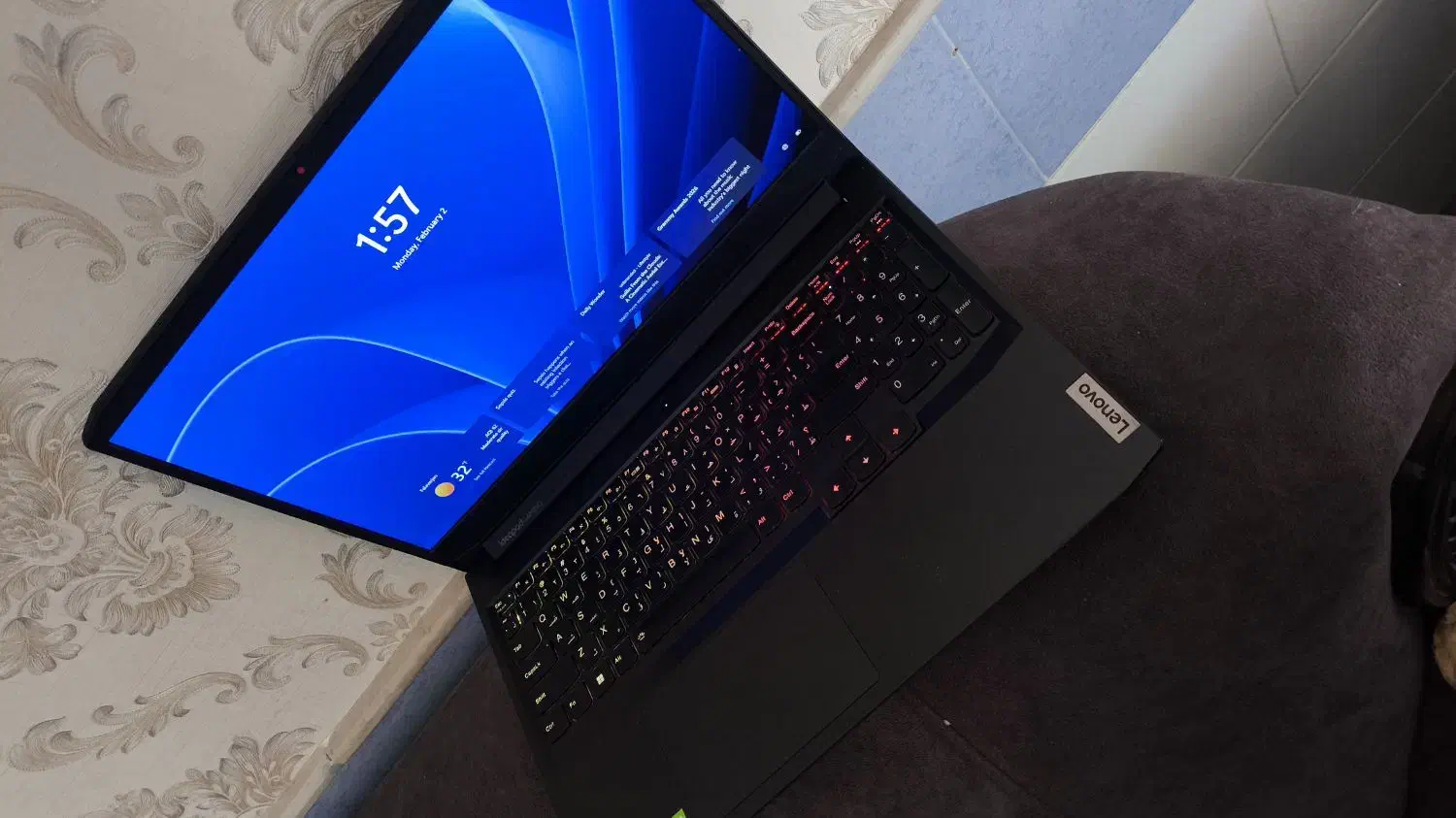 لپ تاپ گیمینگ Lenovo|رایانه همراه|رفسنجان, |دیوار