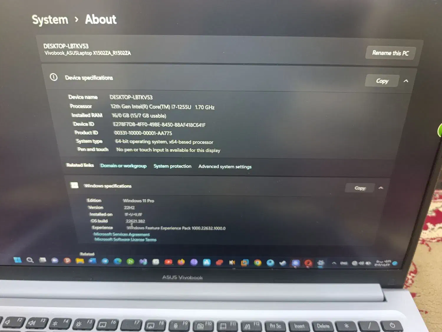 لب تاپ ایسوز|رایانه همراه|بندرعباس, |دیوار