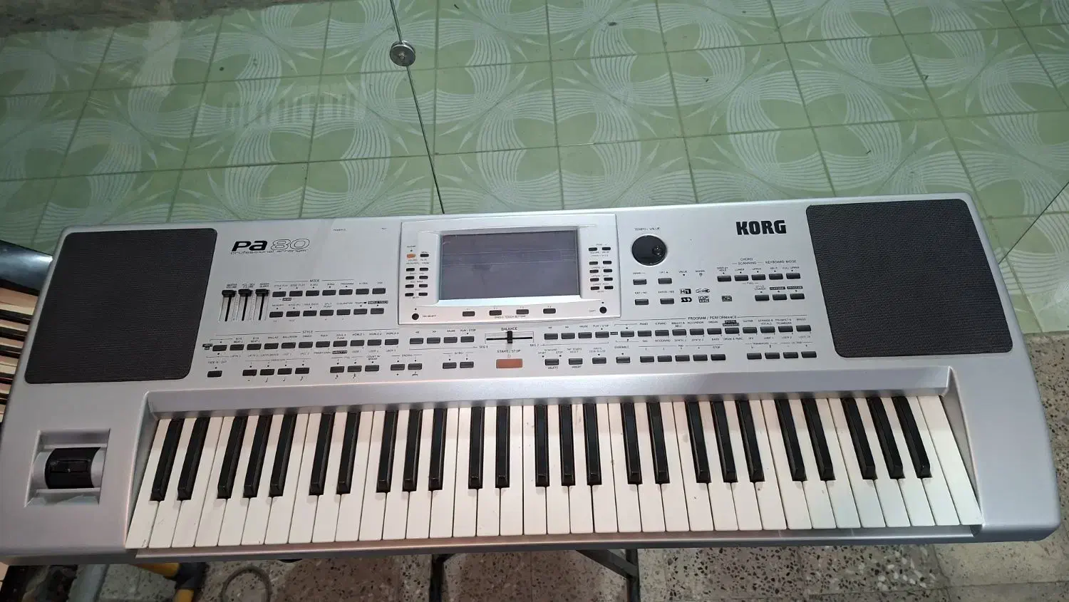 ارگ pa80|پیانو، کیبورد، آکاردئون|ایلام, |دیوار