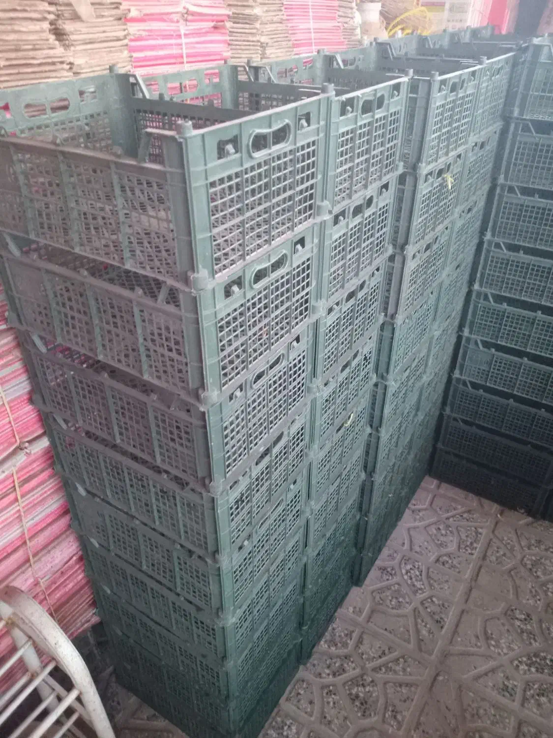 سبد دو ردیفه|ظروف نگهدارنده، پلاستیکی، یکبارمصرف|قلندر آباد, |دیوار