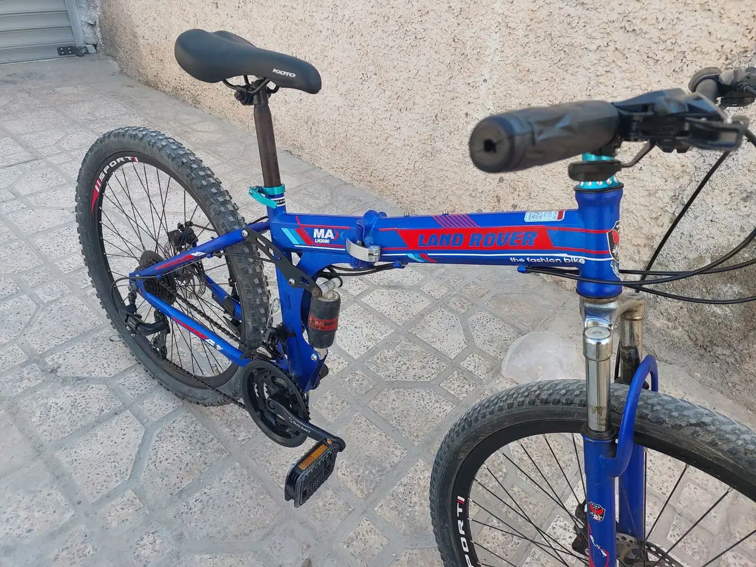 دوچرخه ۲۶ لندرور تاشو درحد نو|دوچرخه، اسکیت، اسکوتر|قهدریجان, |دیوار