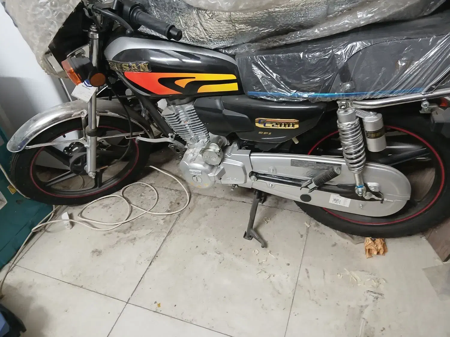 موتورسیکلت احسان ۲۰۰خشک و صفر|موتورسیکلت|مشهد, هنرور|دیوار