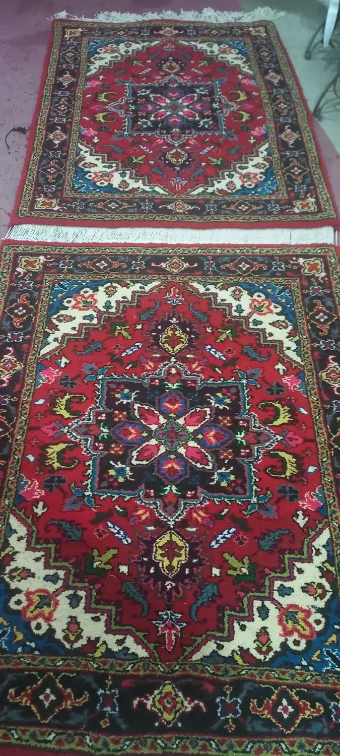 یک جفت قالیچه۱۱۵×۱/۵|فرش|هریس, |دیوار