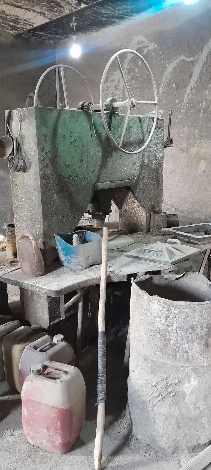 دستگاه پرس موزاییک وساب نواری|ماشین‌آلات صنعتی|مبارکه, |دیوار