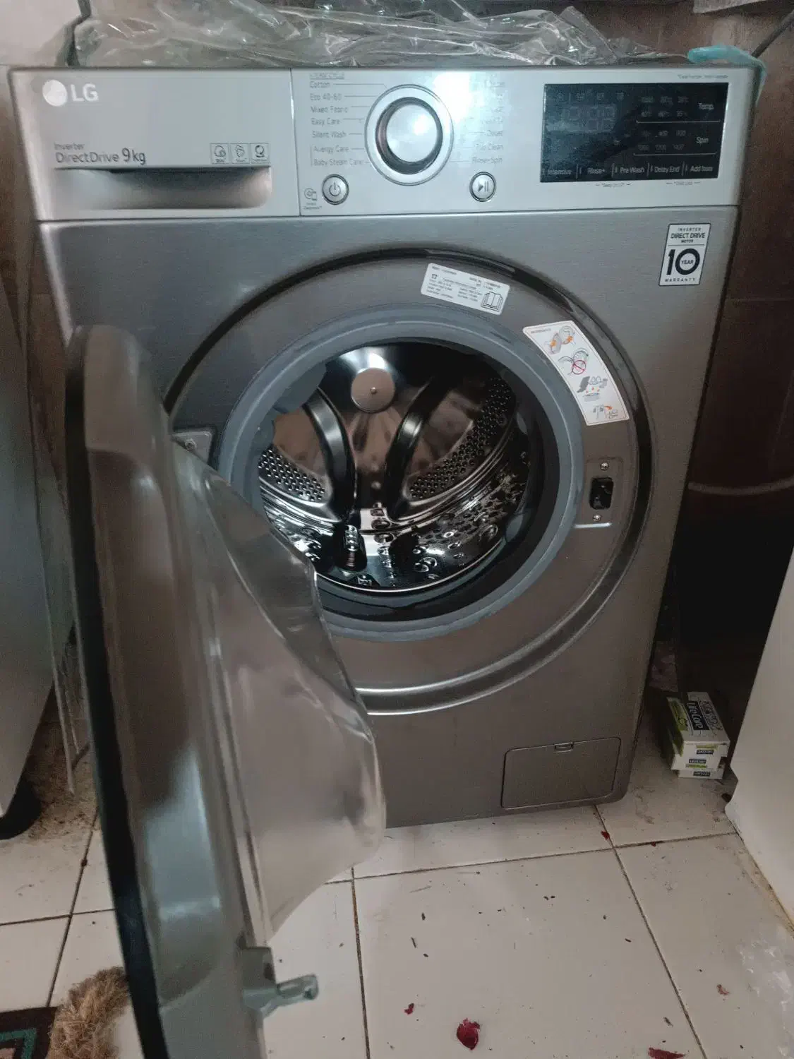 لباس شویی ال جی ۹ کیلو|ماشین لباسشویی و خشک‌کن لباس|کوهدشت, |دیوار