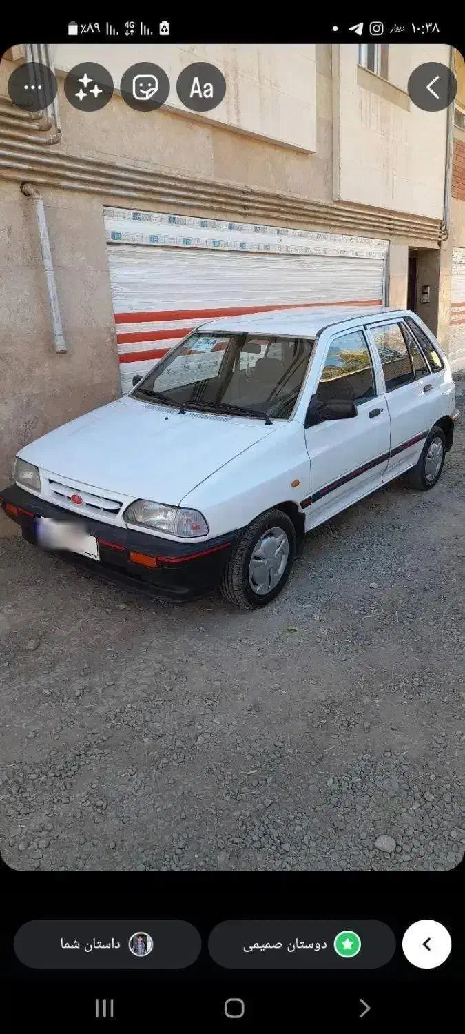 پراید هاجبک درحد|خودرو سواری و وانت|بندر انزلی, آذربایجان|دیوار