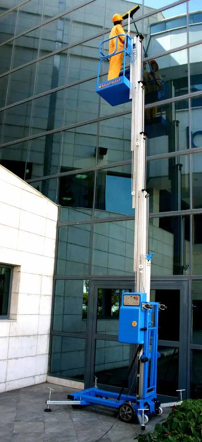 اجاره نردبان و بالابر نفربر برقی جایگزین داربست|خدمات پیشه و مهارت|اراک, |دیوار