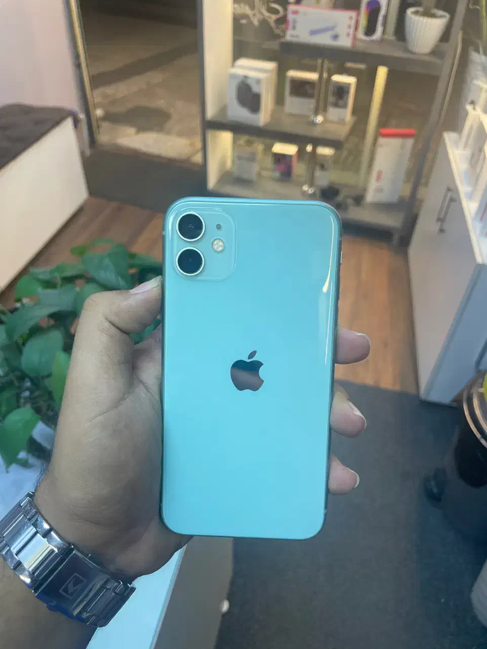 گوشی iPhone 11 سبز ۱۲۸ گیگ دوسیم|موبایل|گرگان, |دیوار