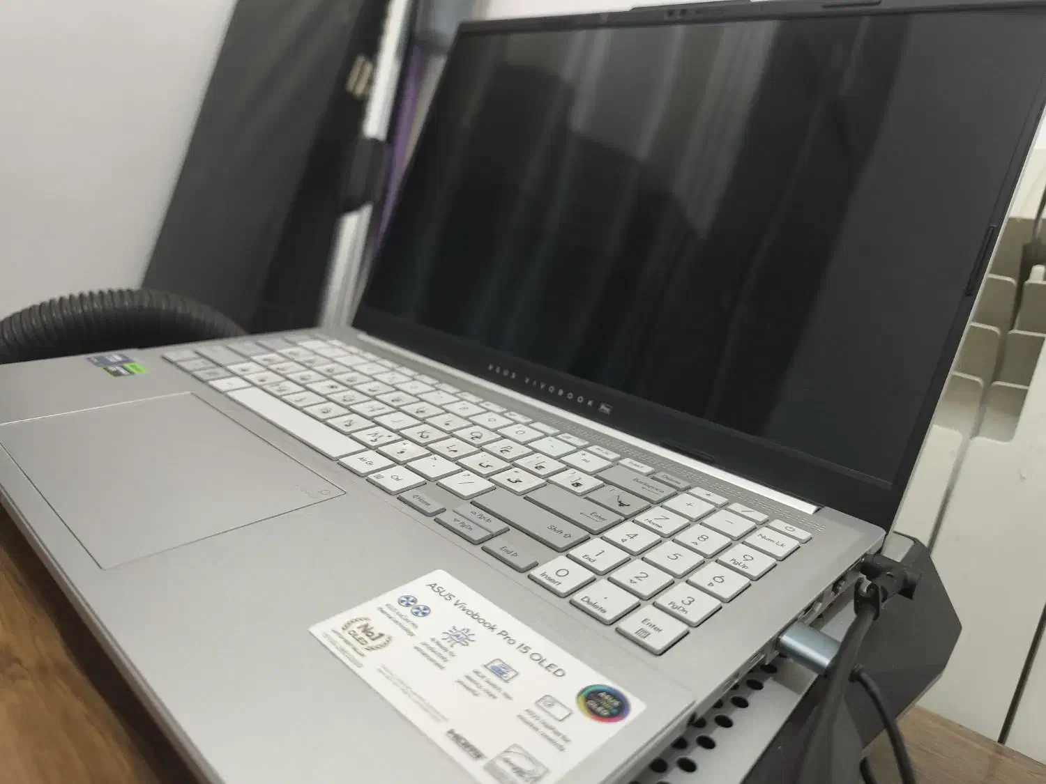 لپ تاپ asus vivobook pro 15 oled|رایانه همراه|رشت, پورسینا|دیوار