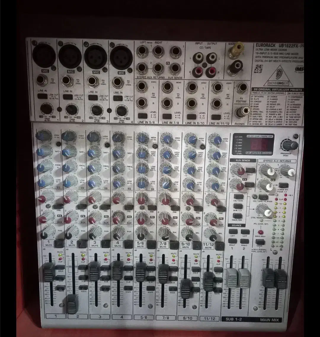 میکسر ۱۶.۲۲|گیتار، بیس، امپلیفایر|کرمان, |دیوار