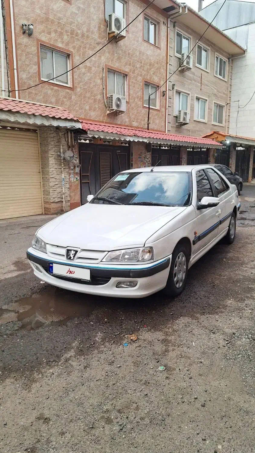 پژو پارس ۸۶ دوگانه دستی|خودرو سواری و وانت|لاهیجان, کاروانسرابر|دیوار