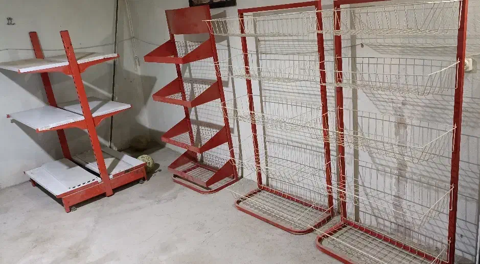 قفسه سوپرمارکت دیواری «وسط» و استند|فروشگاه و مغازه|رباطکریم, الارد|دیوار