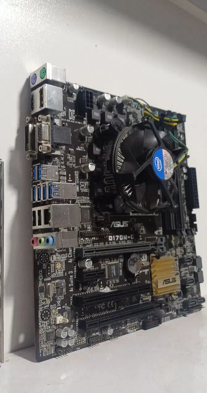 مادربرد cpu i3 7100|قطعات و لوازم جانبی رایانه|شیراز, شهرک پرواز|دیوار