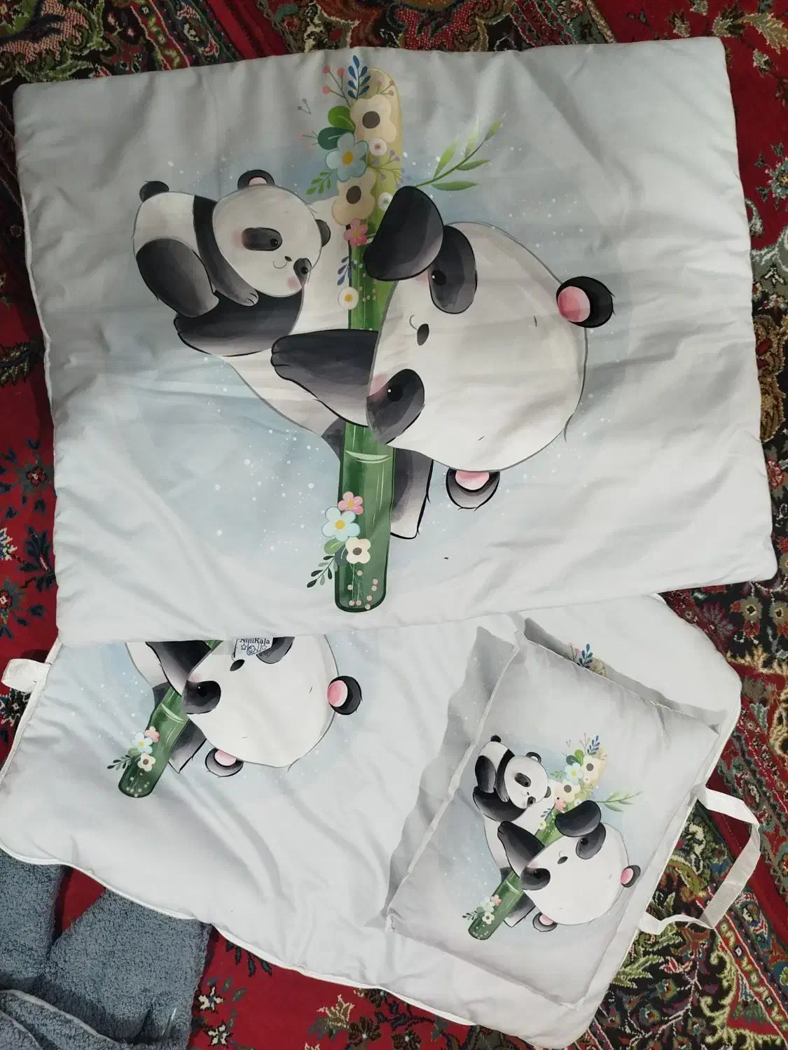 سرویس خواب نوزاد و قنداق تدی طرح جدید|اسباب و اثاث بچه|نهاوند, |دیوار