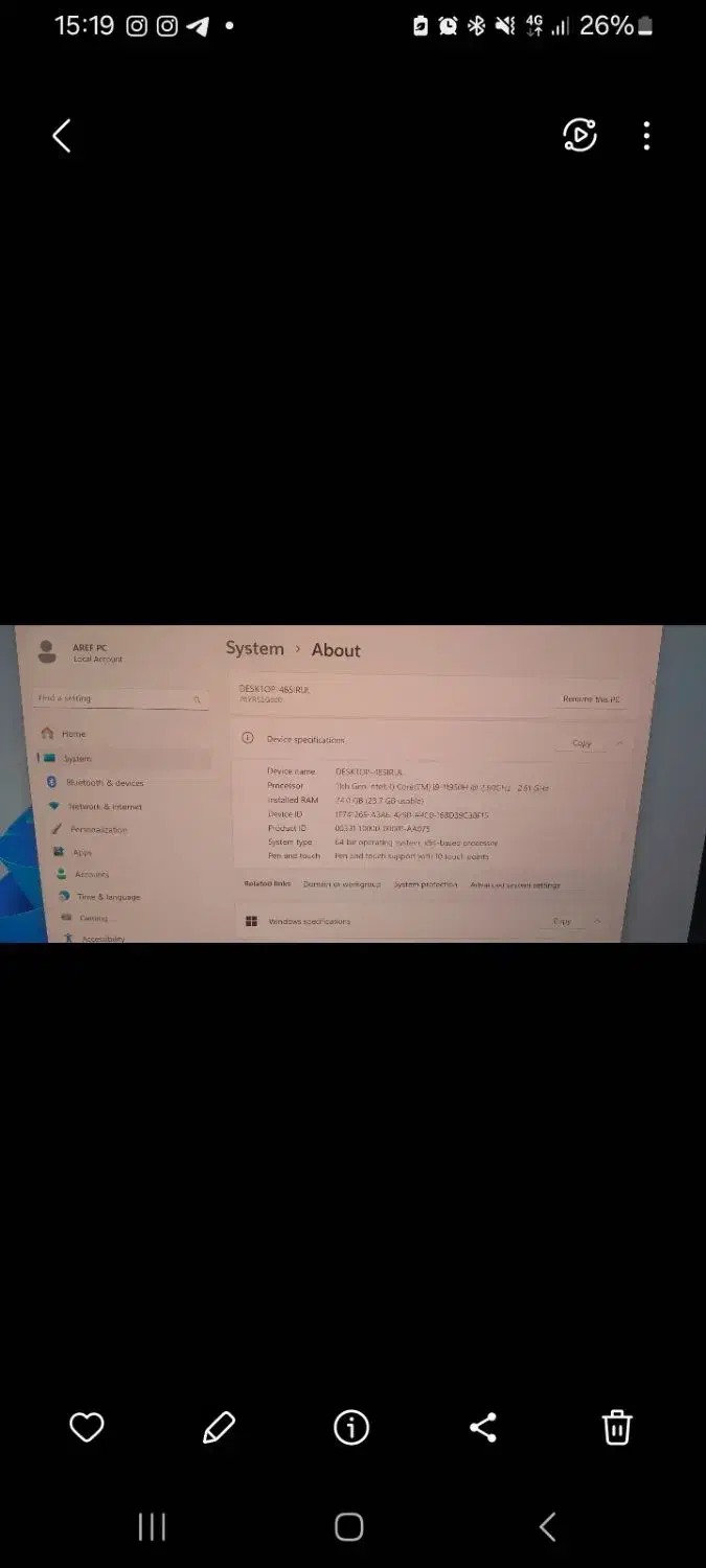 لپ‌تاپ lenovo corei9 thinkpad|رایانه همراه|مشهد, انقلاب|دیوار