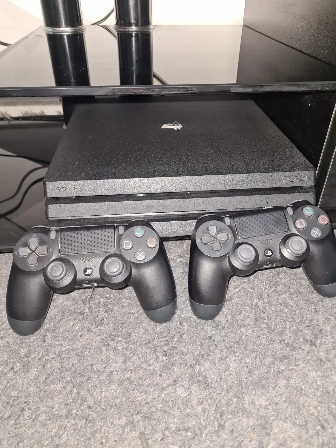 PS4 PRO دو دسته|کنسول، بازی ویدئویی و آنلاین|بابل, |دیوار